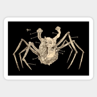 Head Crab Spider Thing Sticker